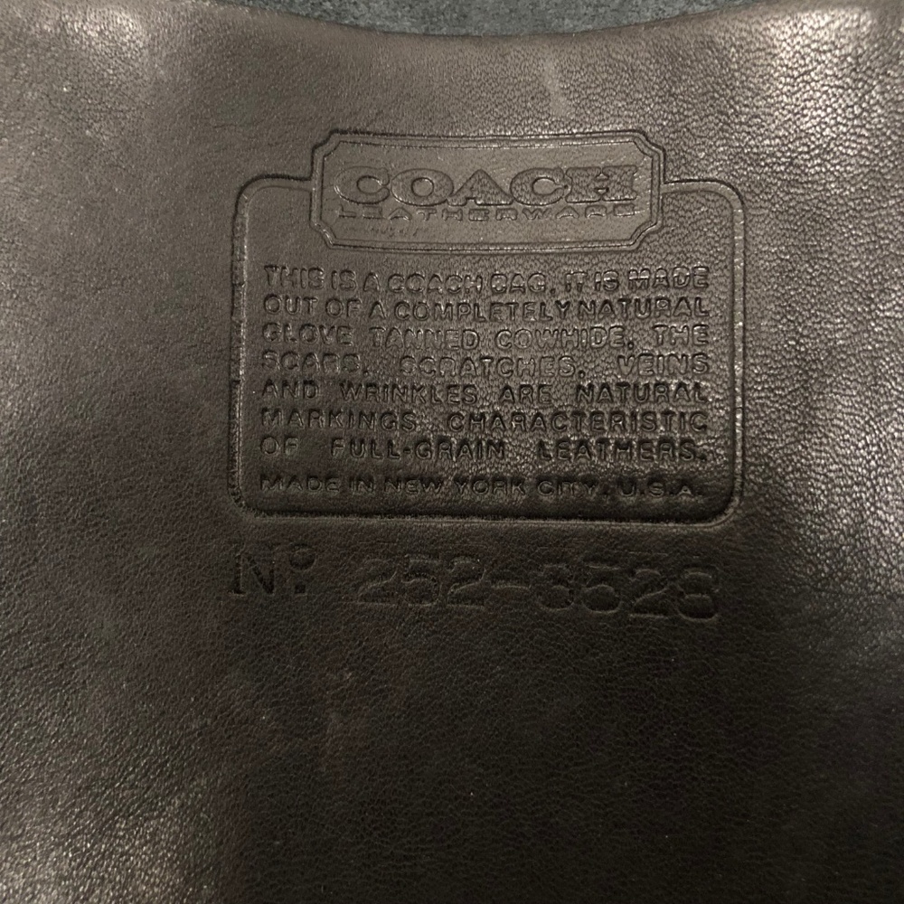 Vintage Coach Bonnie Cashin Slim Satchel Briefcase - Picture 3 of 8